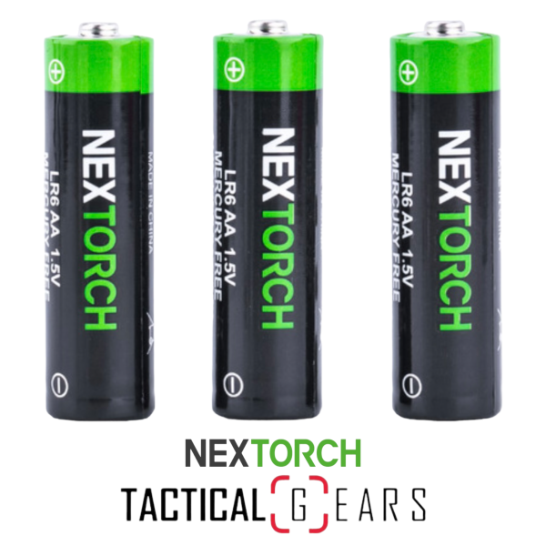 NEXTORCH - MYSTAR R LED KOPFLAMPE - Betrieb mit 3 x AA Batterien möglich
